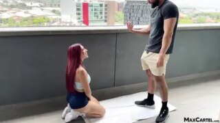 Monster Bubble Butt on Fitness Girl